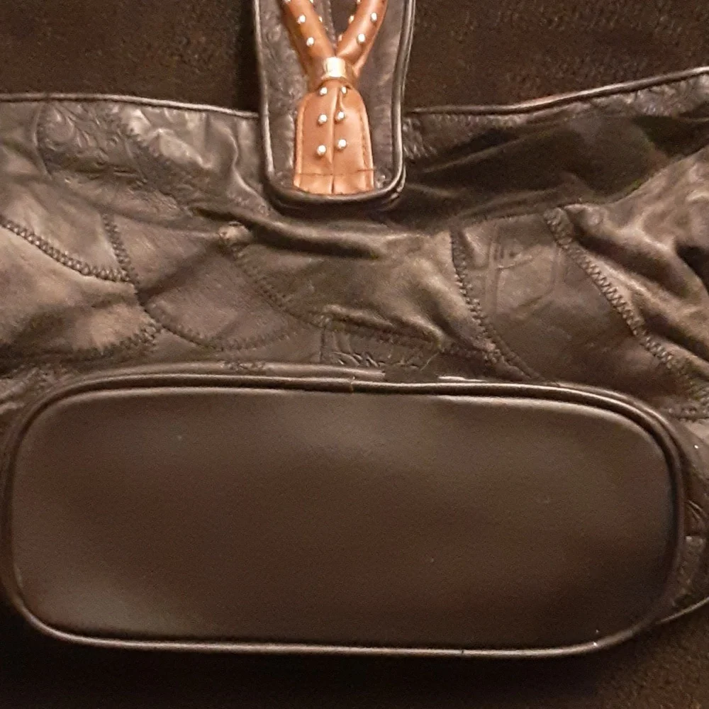Black Leather Bag